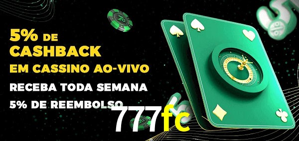 Promoções do cassino ao Vivo 777fc